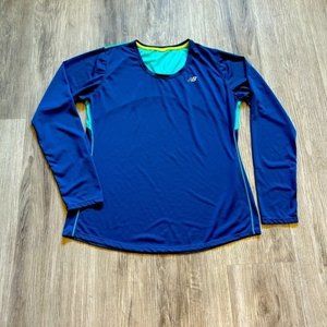 NEW BALANCE NB Dry long sleeve tee Stretch quality materialExcellent